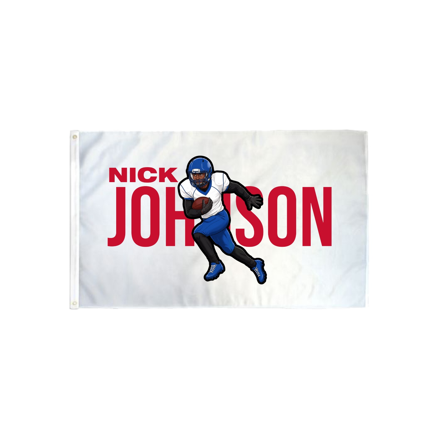 3x5 Flag — Player Name in Classic