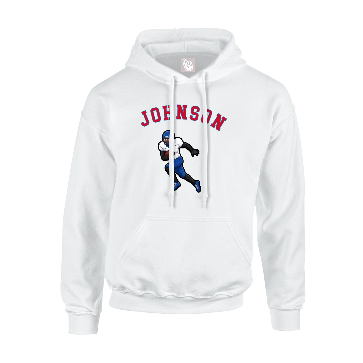 Youth Hoodie — Shirsey Arch in White