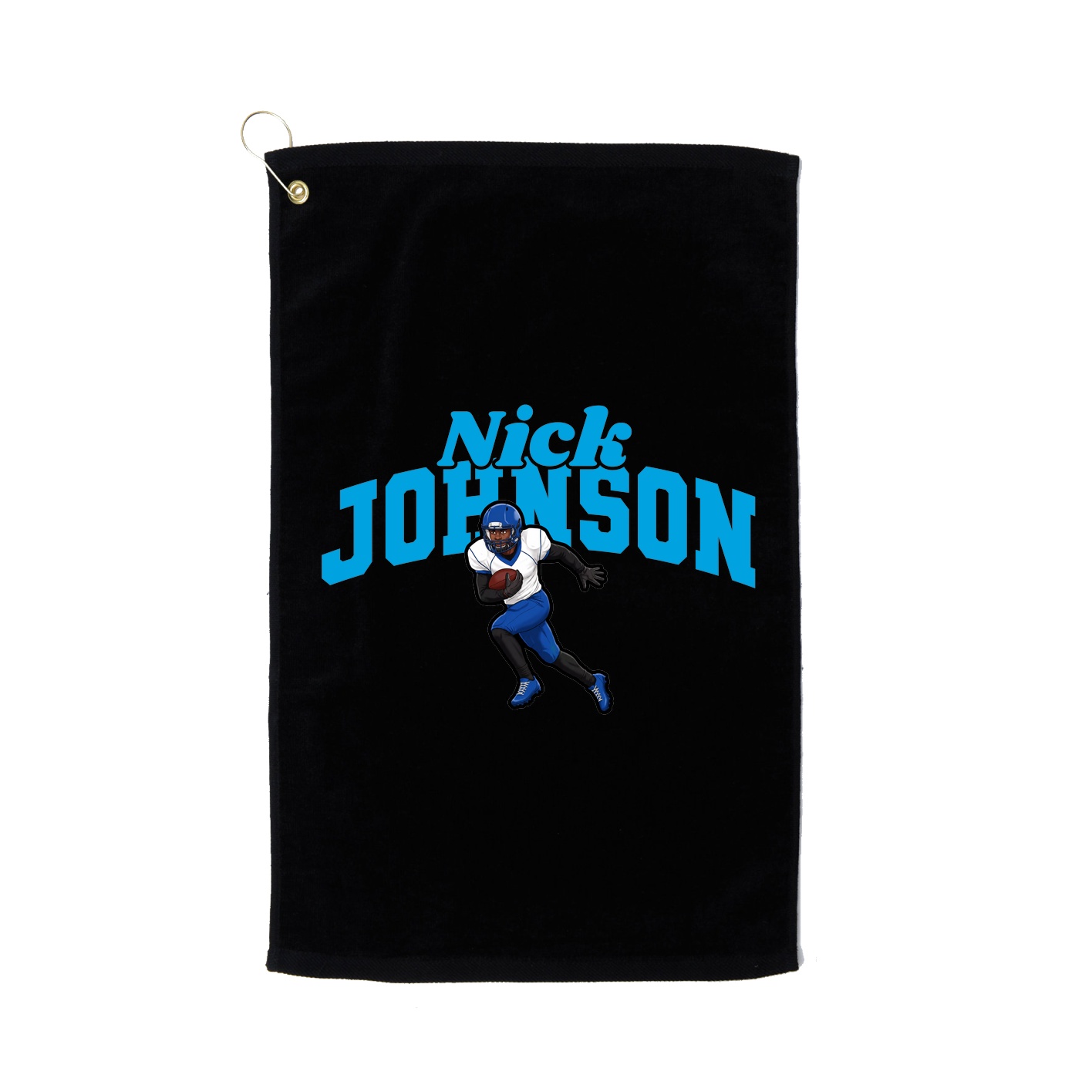 Golf Towel — Signature Arch in Black