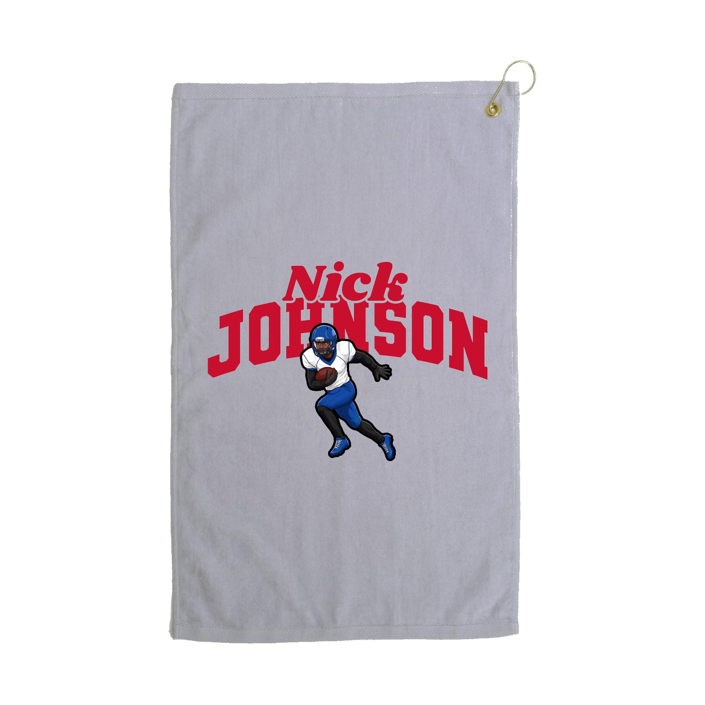 Golf Towel — Signature Arch in Grey