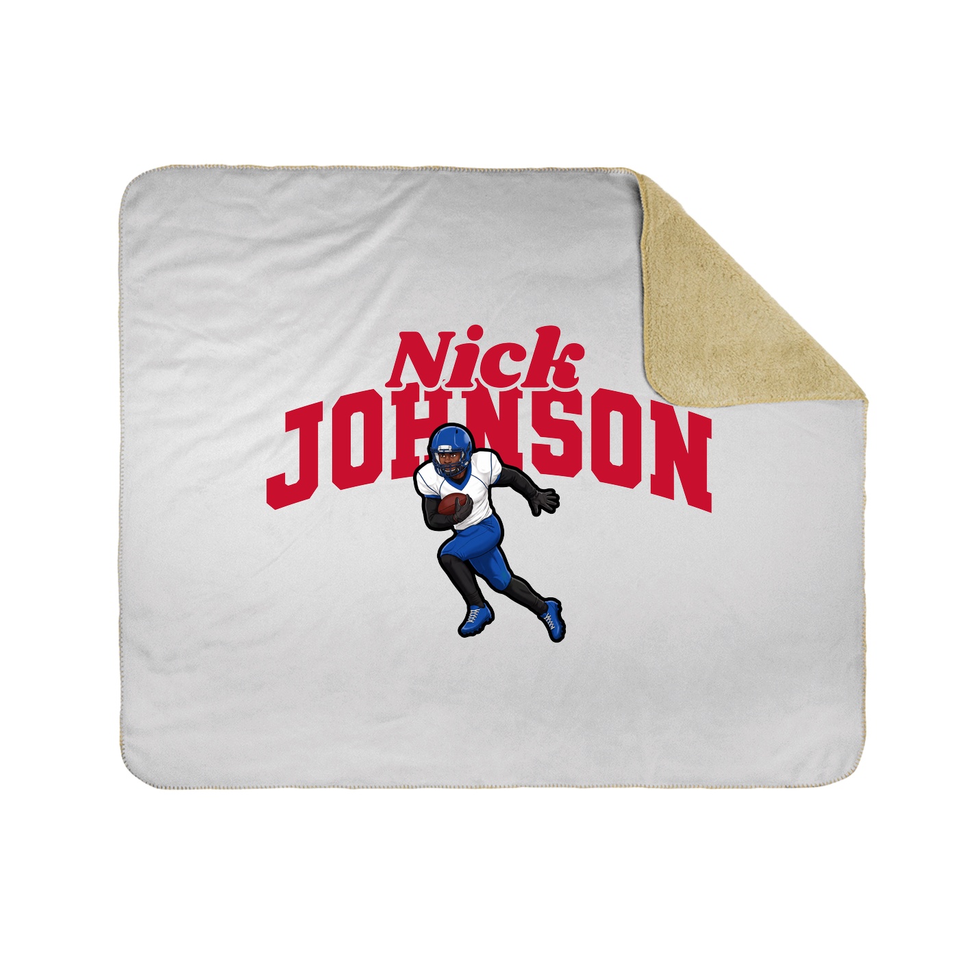 Throw Blanket — Signature Arch in White
