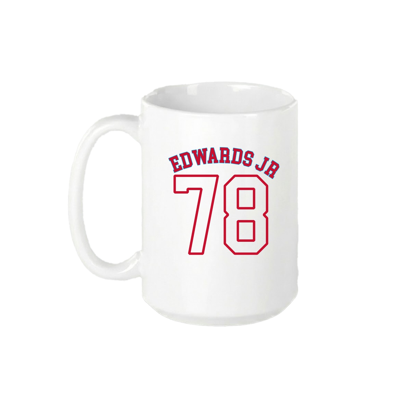 15oz Coffee Mug — Shirsey Arch in White