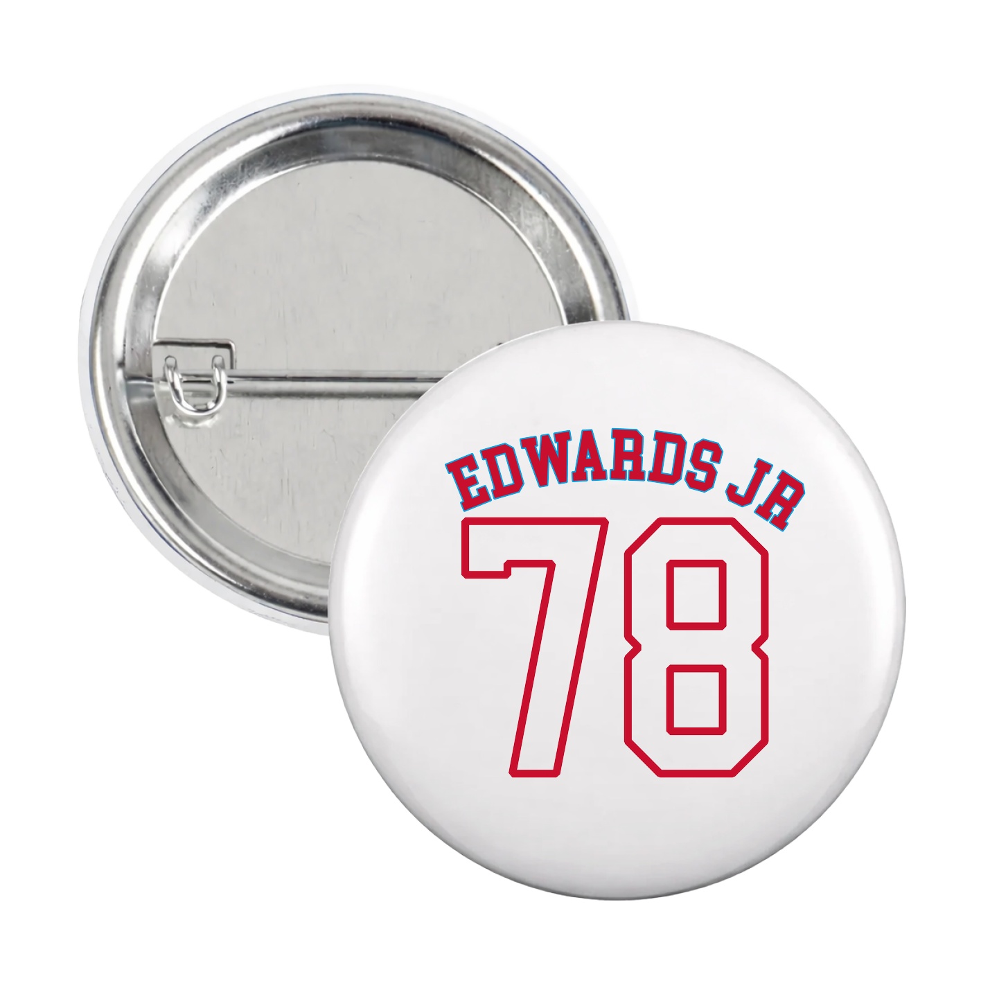 Game Day Button — Shirsey Arch in White