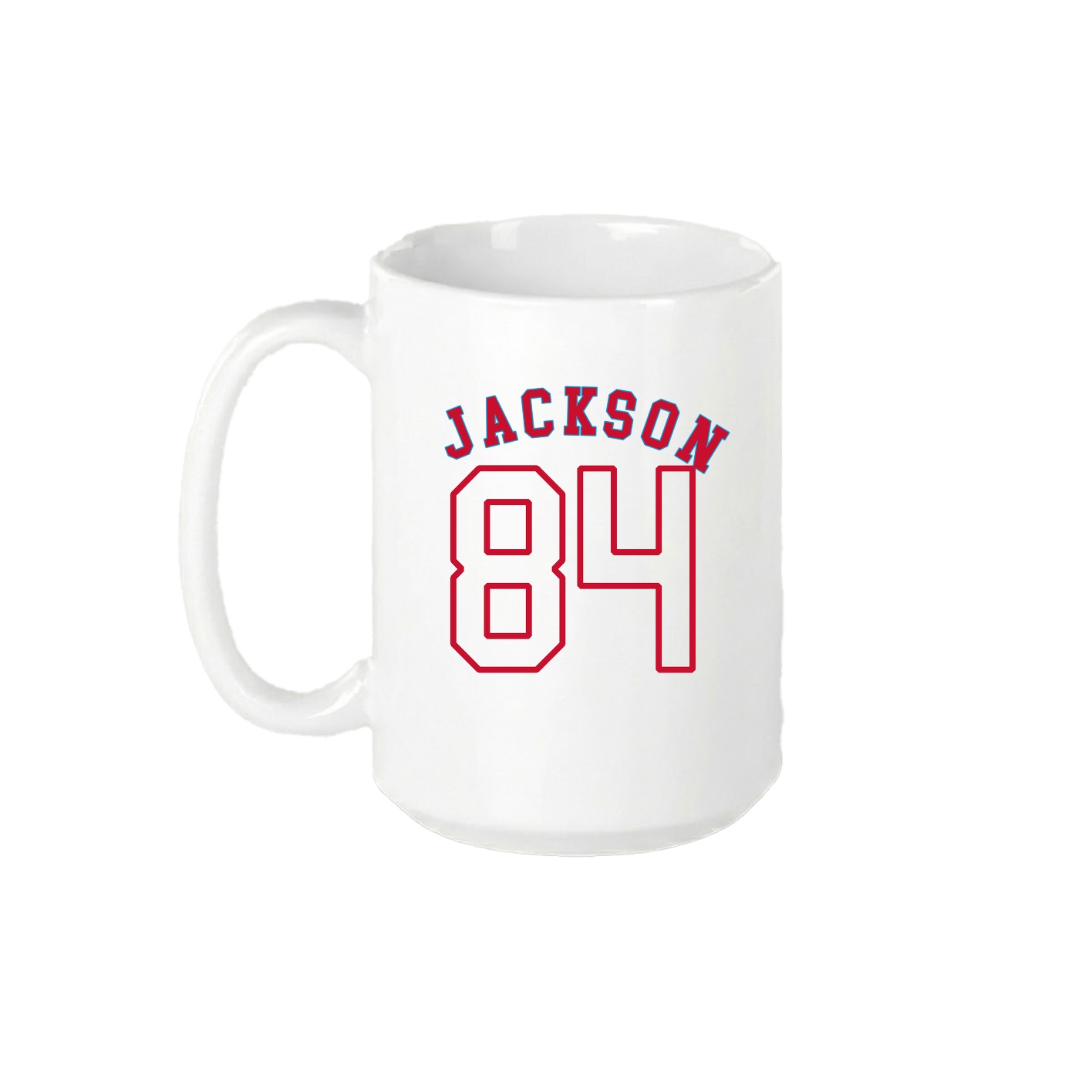 15oz Coffee Mug — Shirsey Arch in White