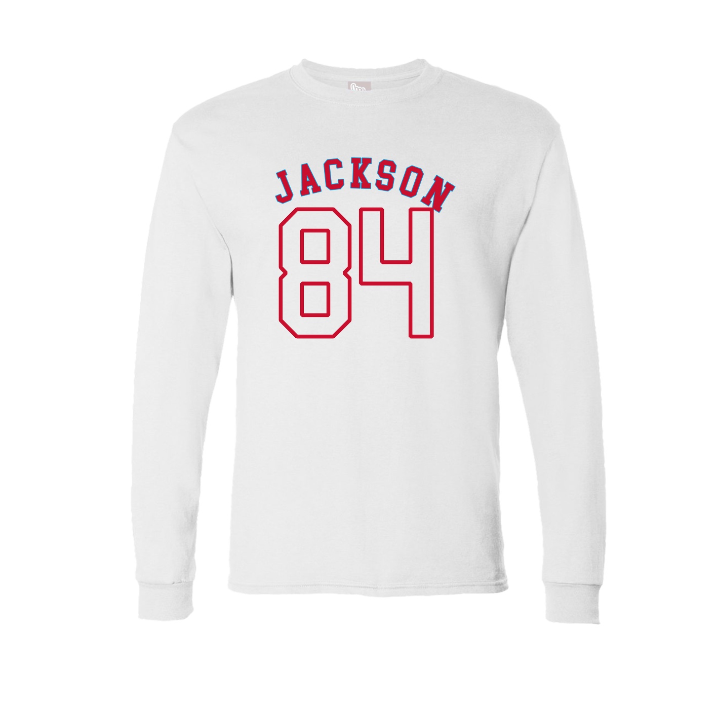 Long Sleeve Tee — Shirsey Arch in White