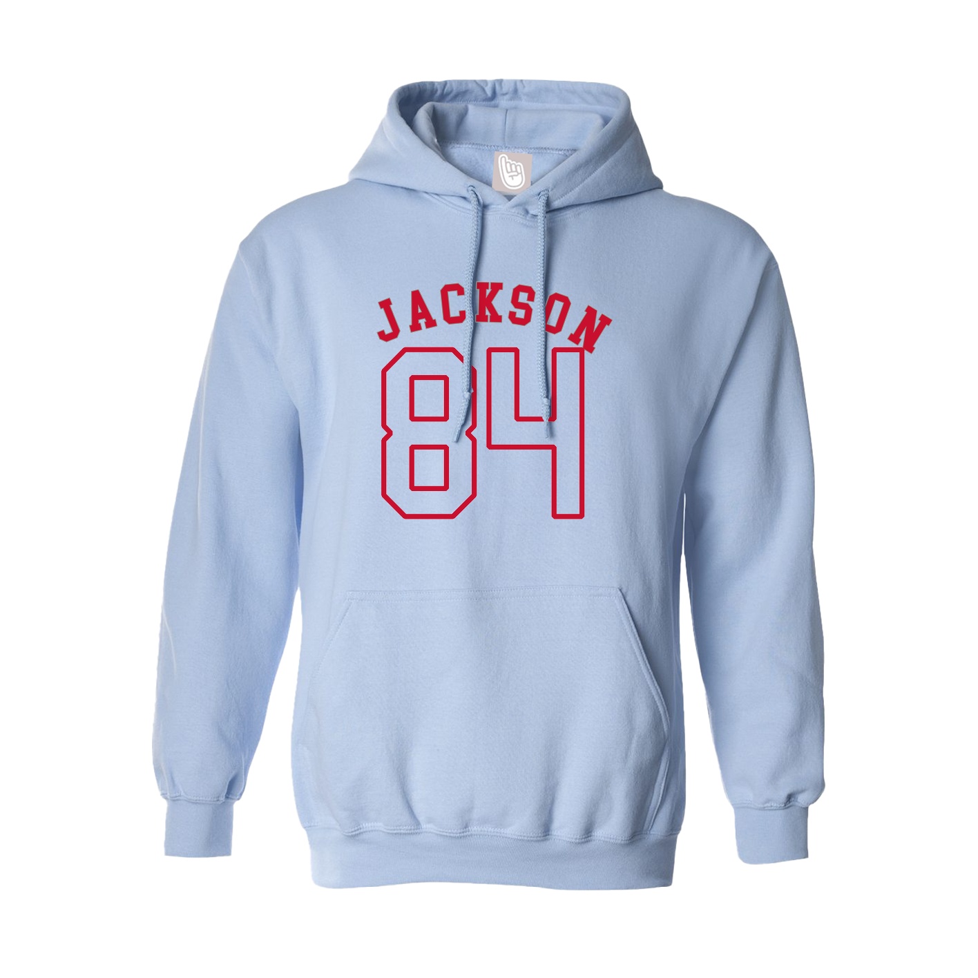 Hoodie — Shirsey Arch in Light Blue