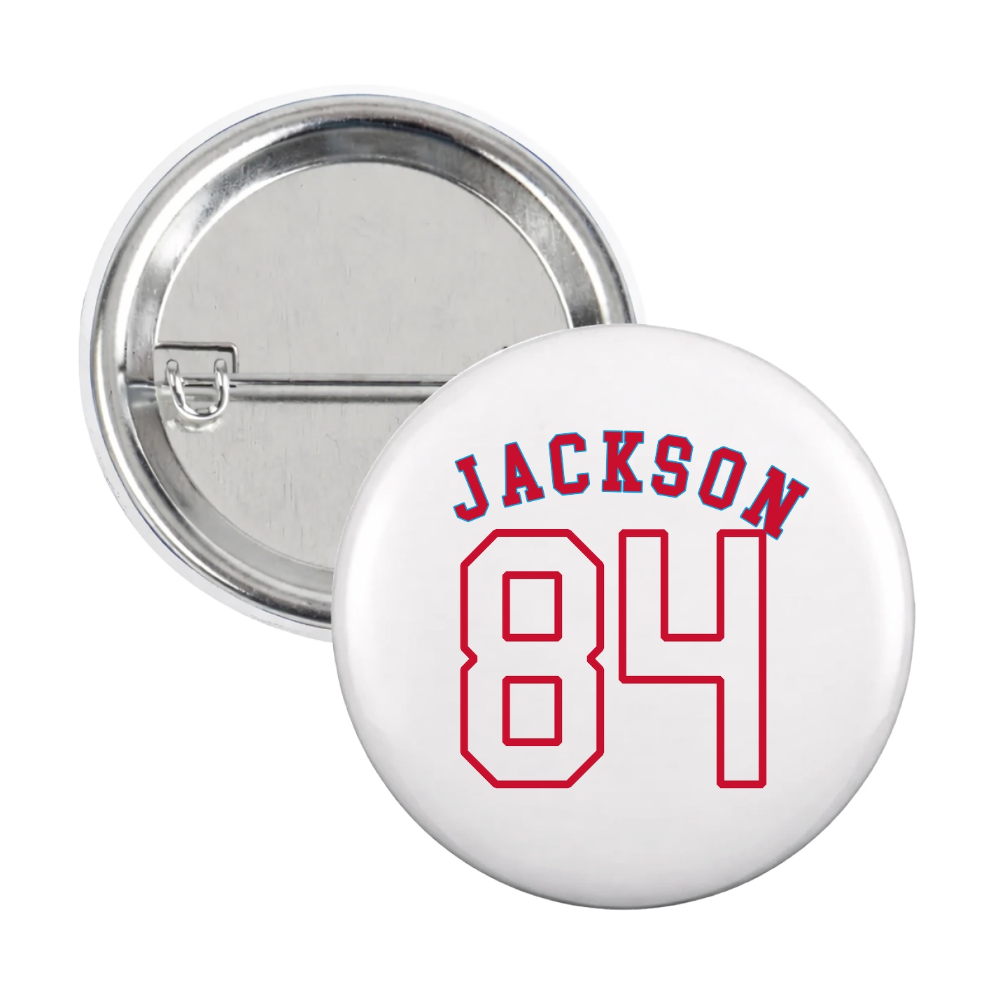 Game Day Button — Shirsey Arch in White