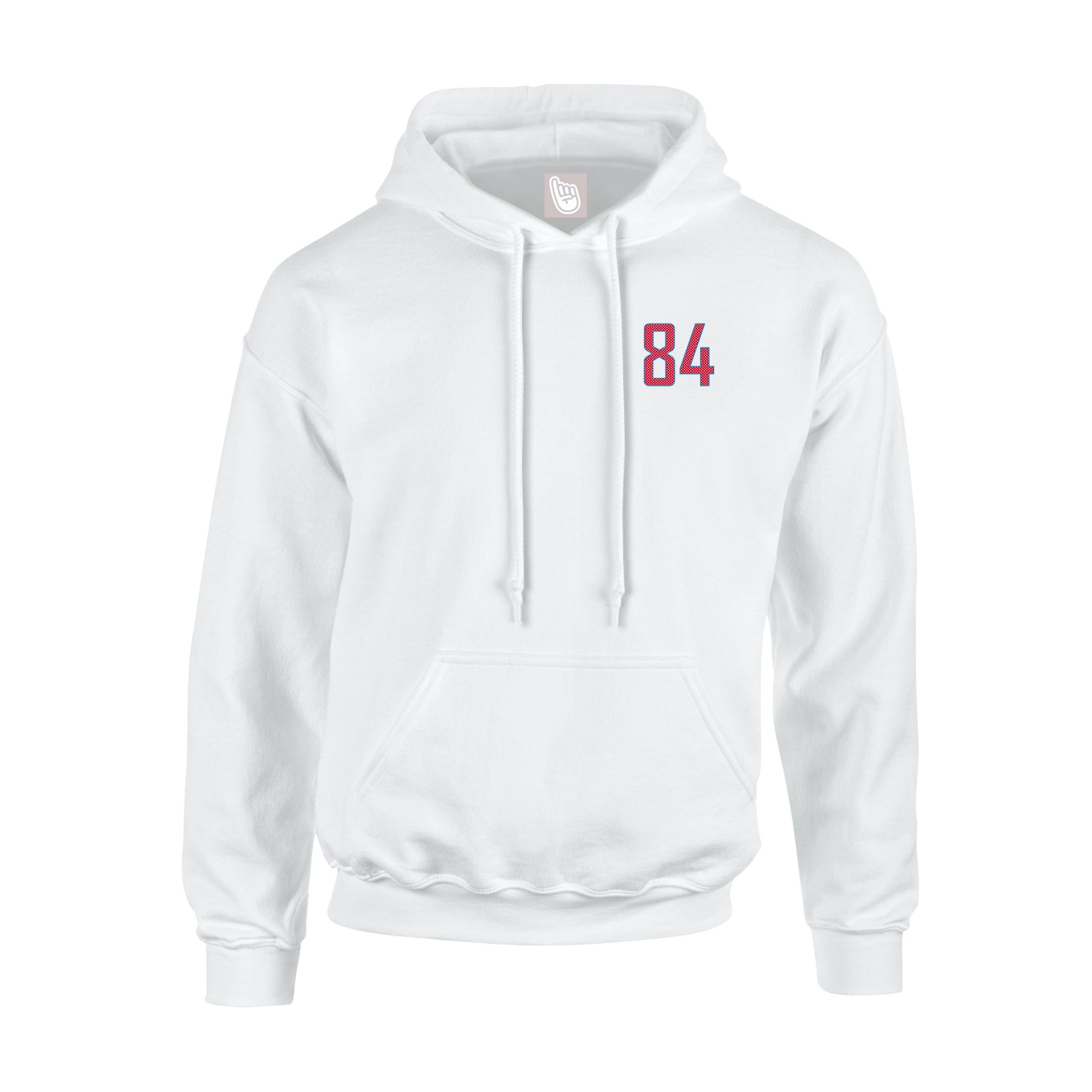 Youth Hoodie — Front Shirsy in White