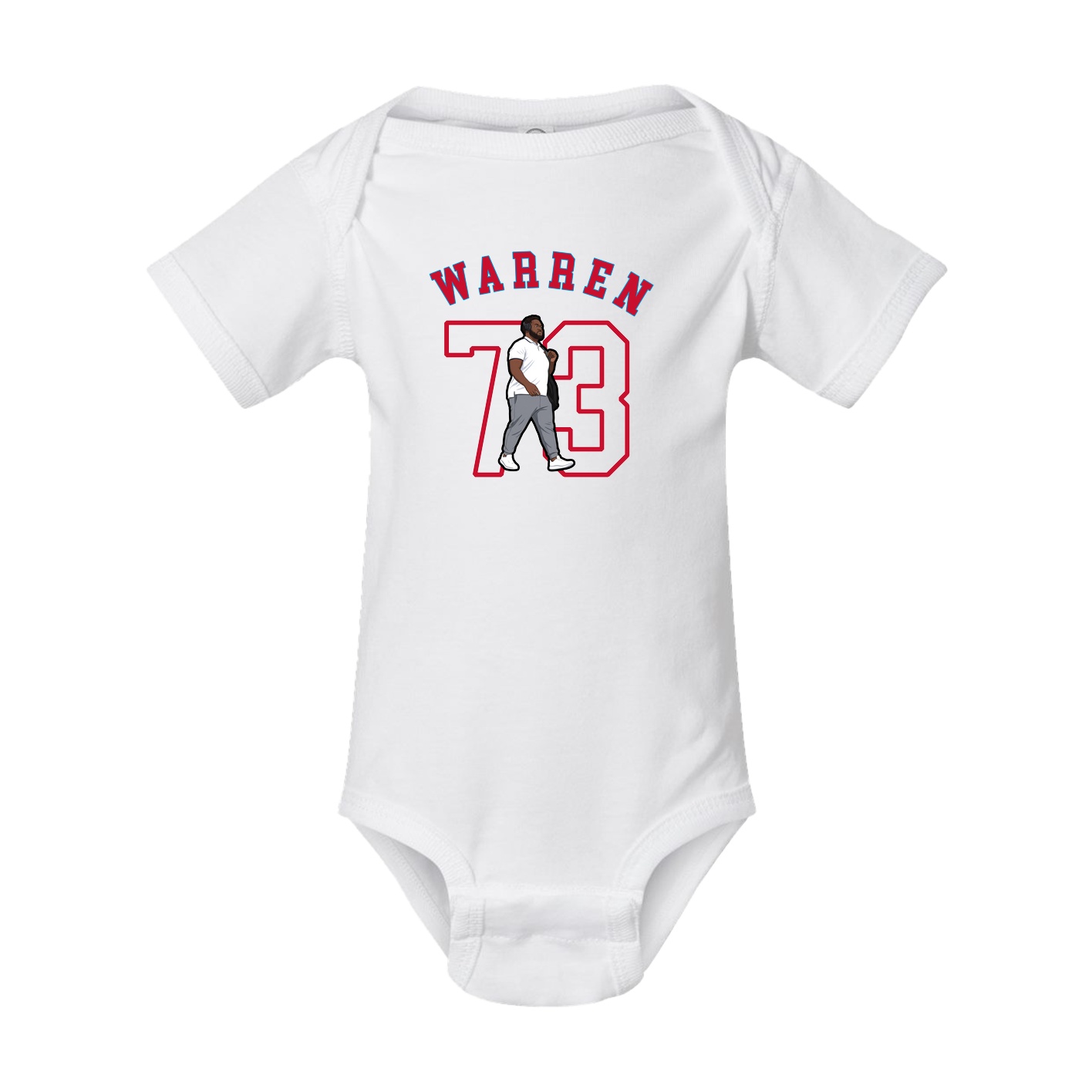 Baby Onesie — Shirsey Arch in White