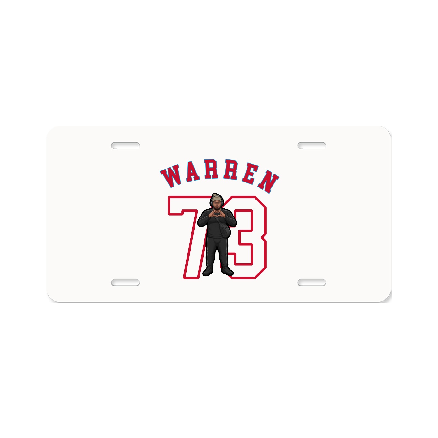 License Plate — Shirsey Arch in Classic