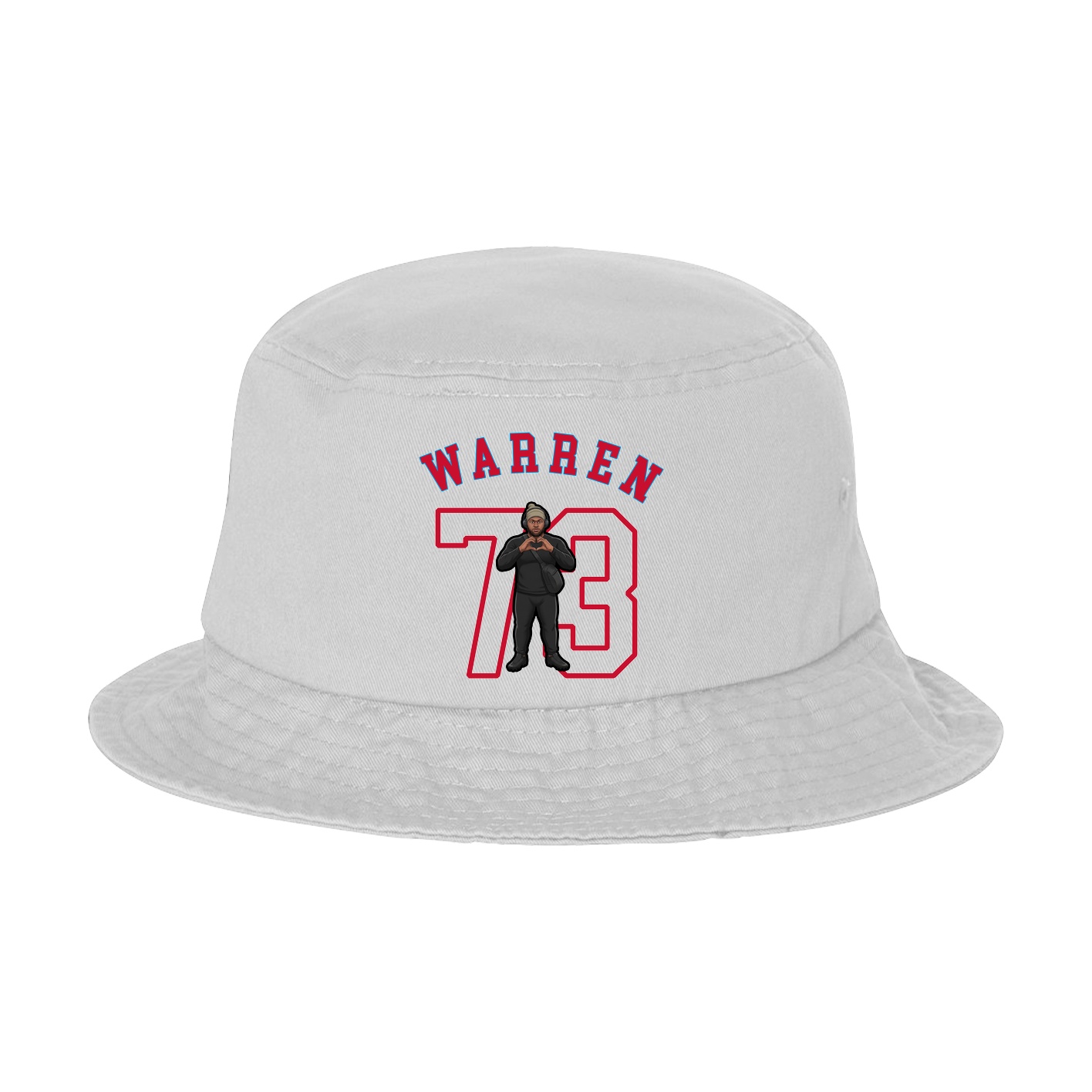 Bucket Cap — Shirsey Arch in White