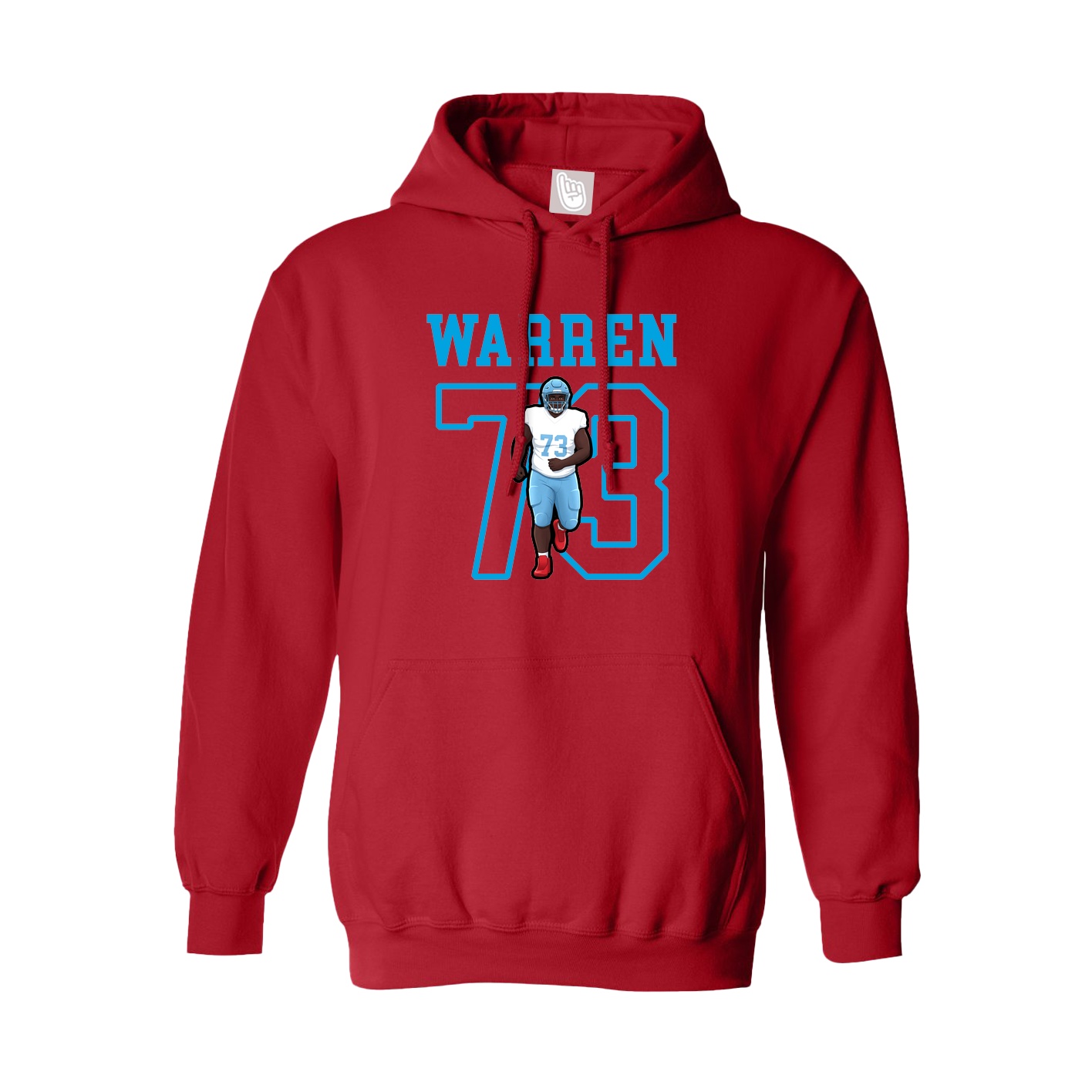 Youth Hoodie — Shirsey in Red