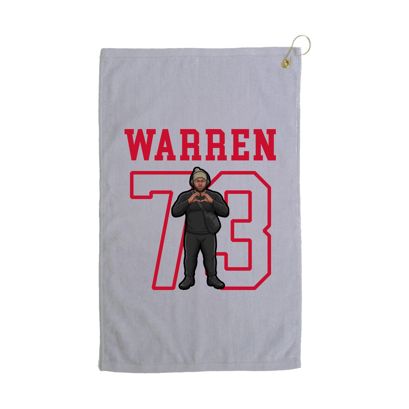 Golf Towel — Shirsey in Grey
