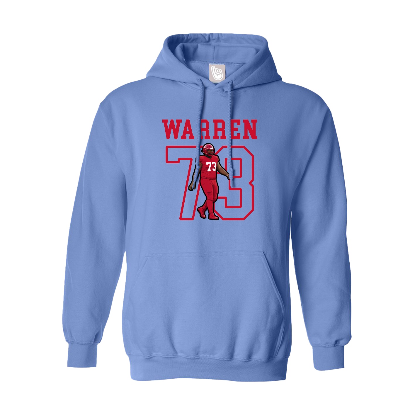 Youth Hoodie — Shirsey in Powder Blue