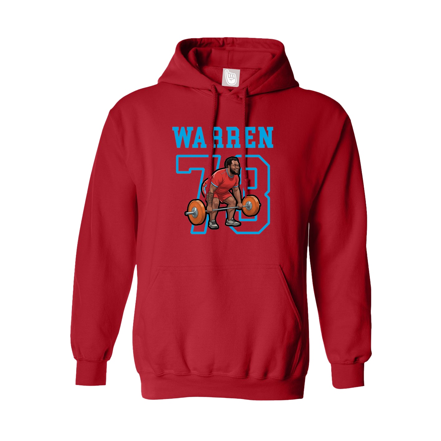 Hoodie — Shirsey in Red