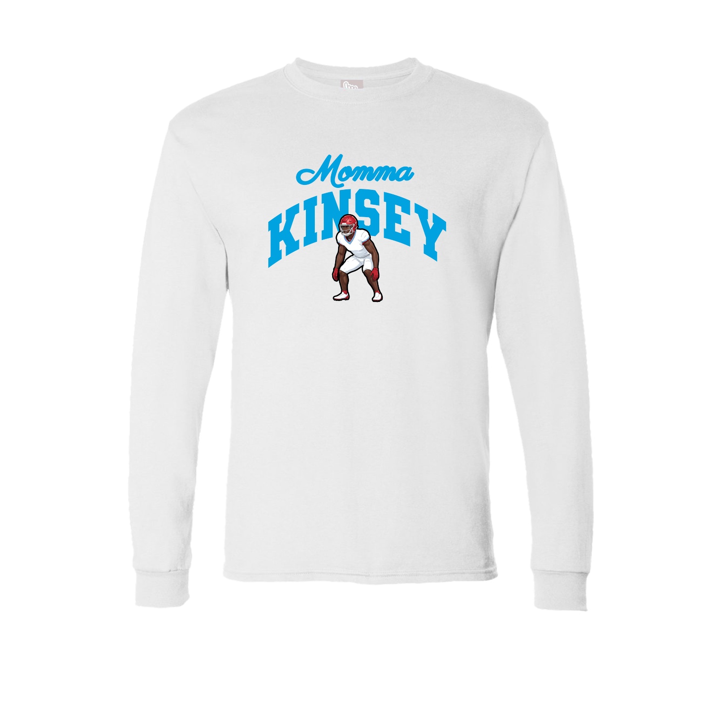 Long Sleeve Tee — Mothers Day Arch in White