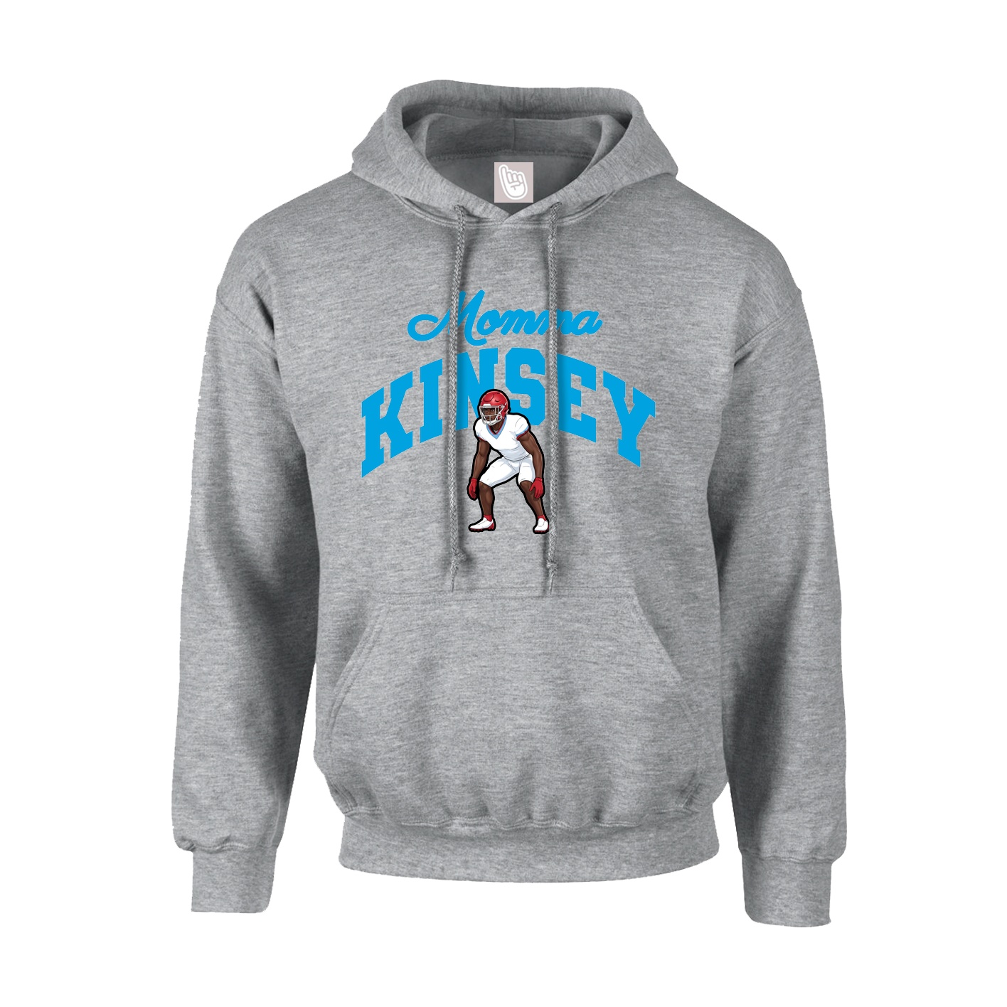 Hoodie — Mothers Day Arch in Grey