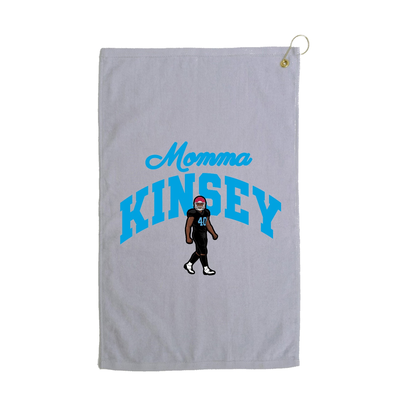Golf Towel — Mothers Day Arch in Grey