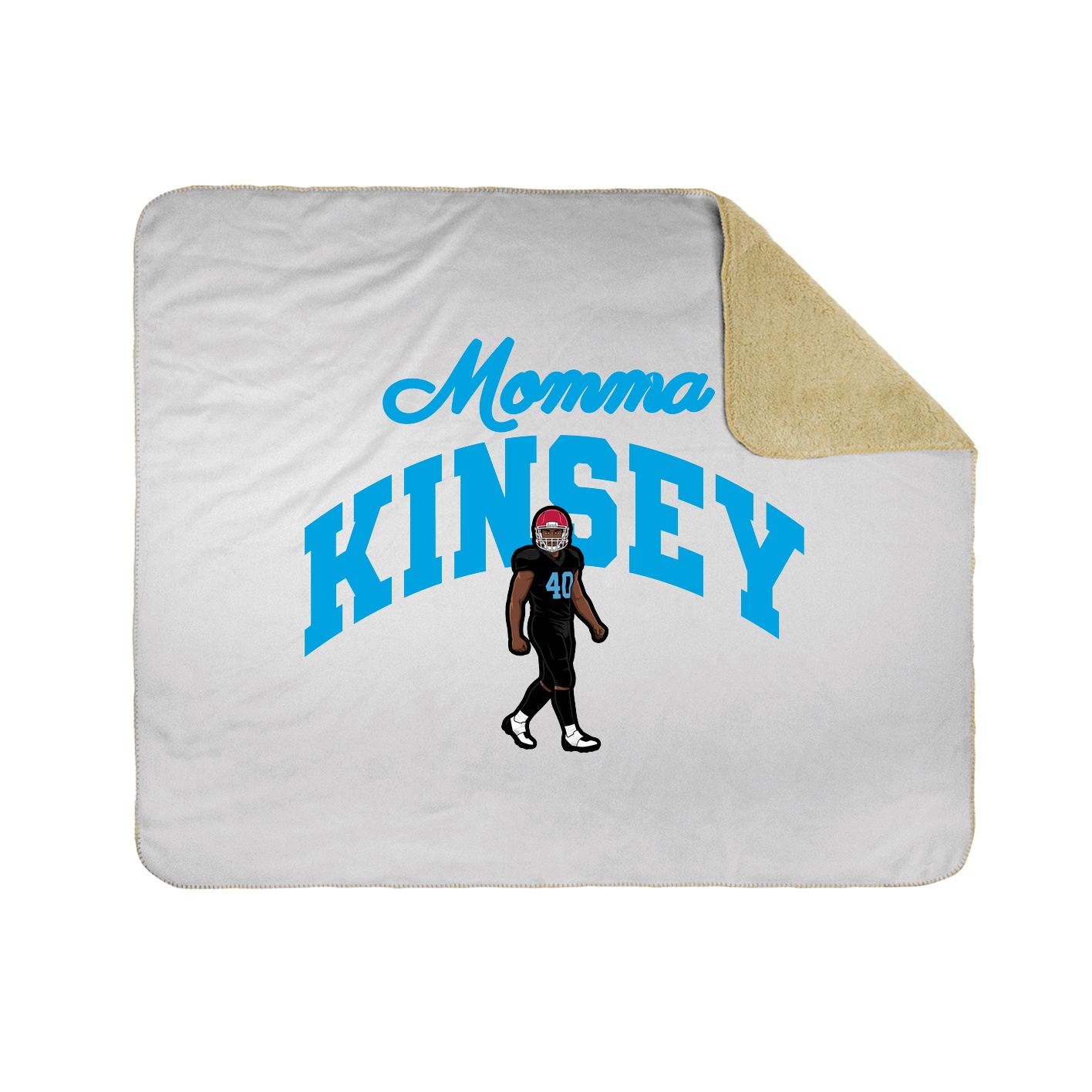 Throw Blanket — Mothers Day Arch in White