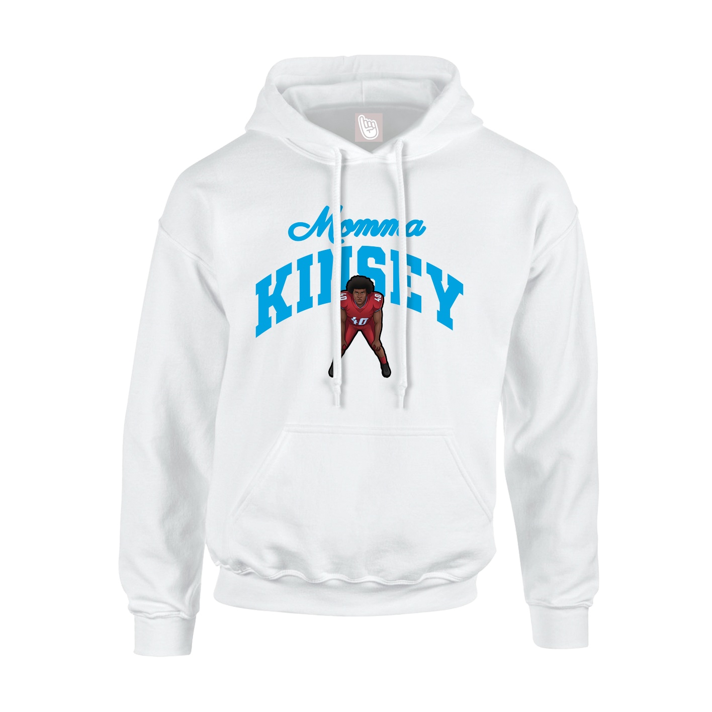 Hoodie — Mothers Day Arch in White