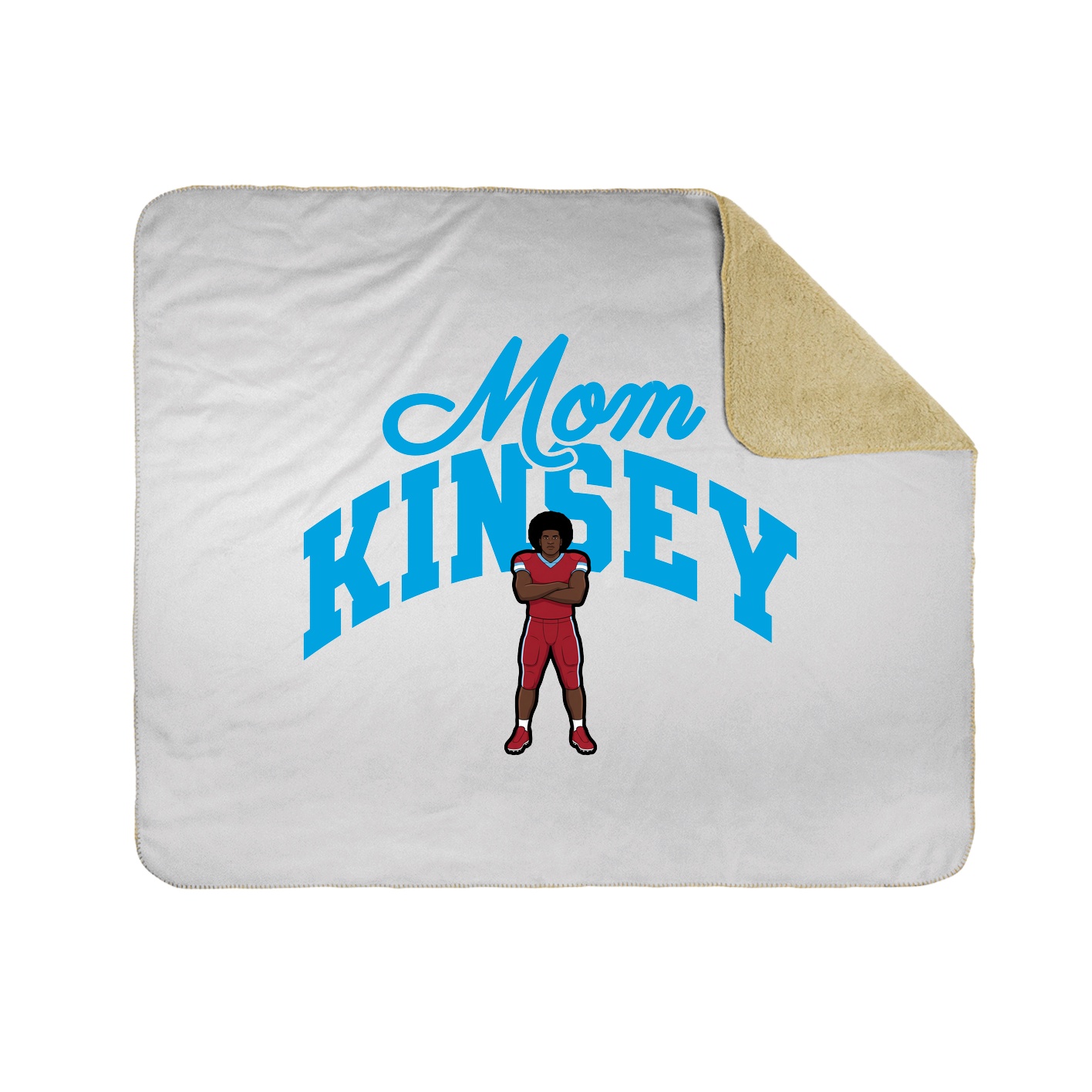 Throw Blanket — Mothers Day Arch in White