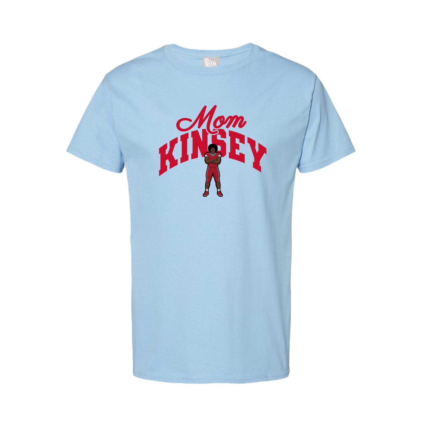 Youth Tee — Mothers Day Arch in Light Blue