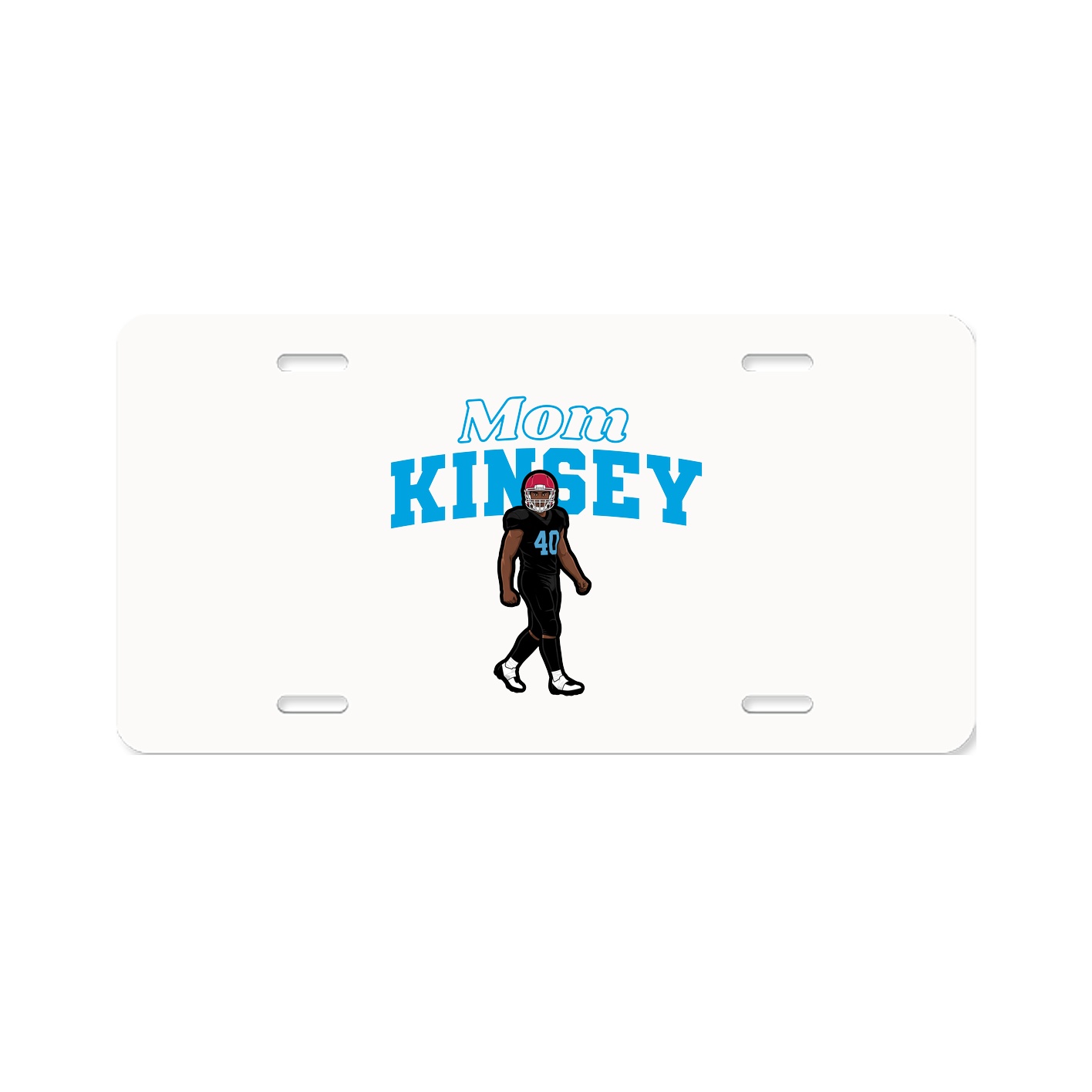 License Plate — Mothers Day Block in Classic