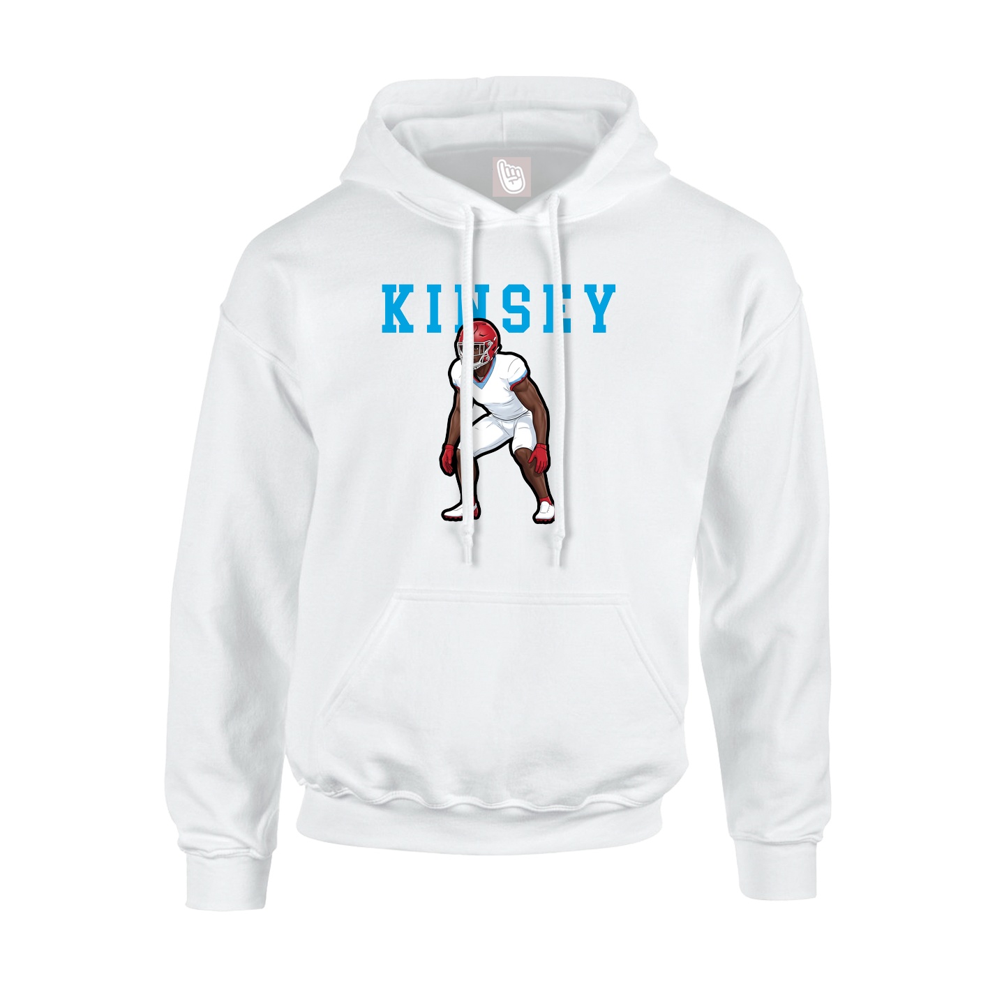 Hoodie — Shirsey in White