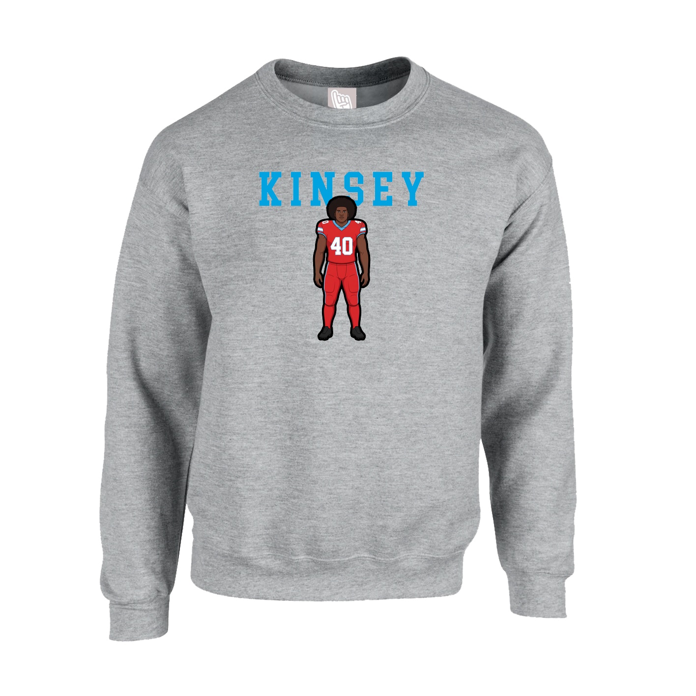 Fleece Crew — Shirsey in Grey