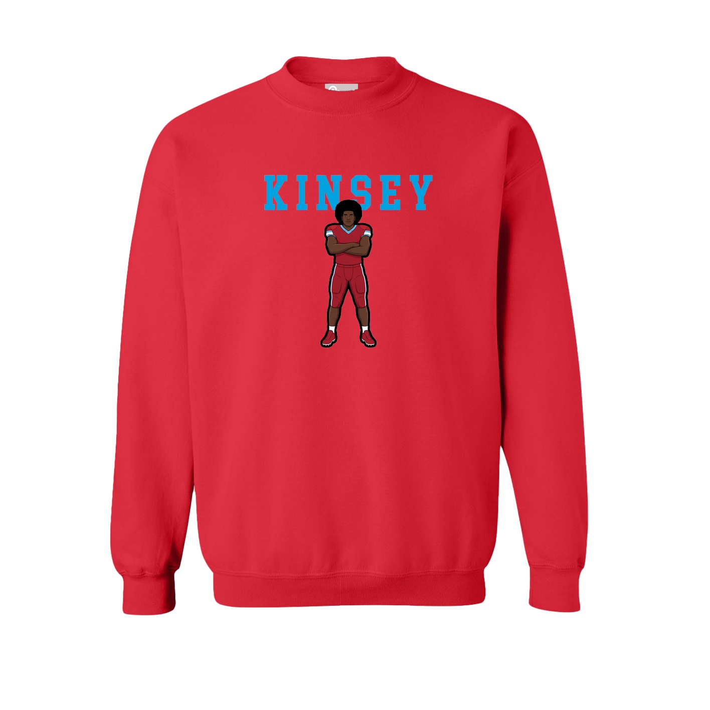 Fleece Crew — Shirsey in Red