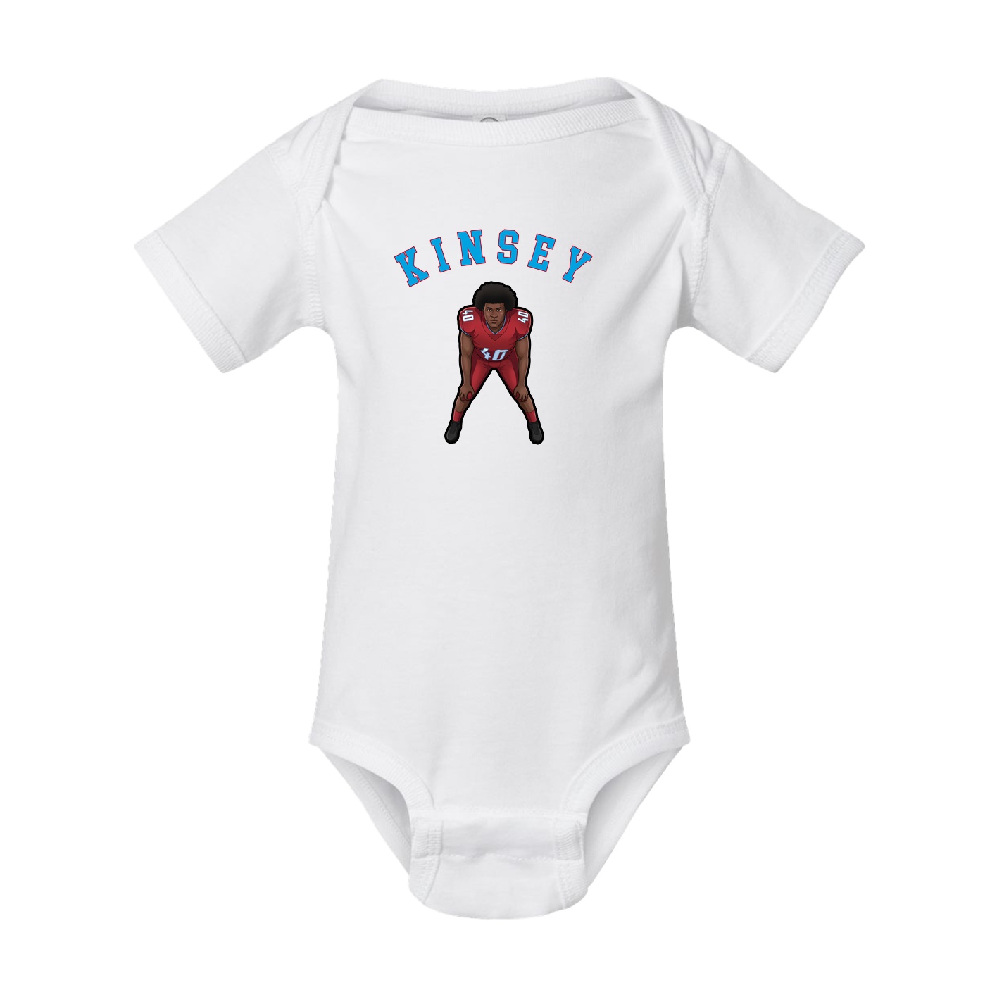 Baby Onesie — Shirsey Arch in White
