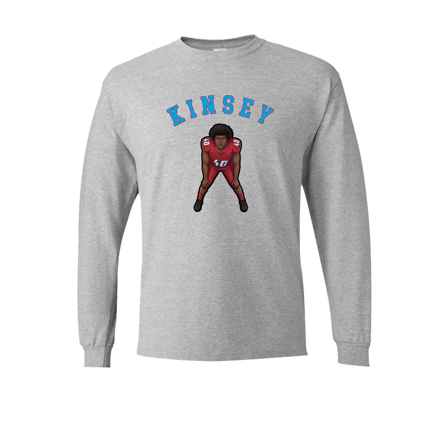 Long Sleeve Tee — Shirsey Arch in Grey