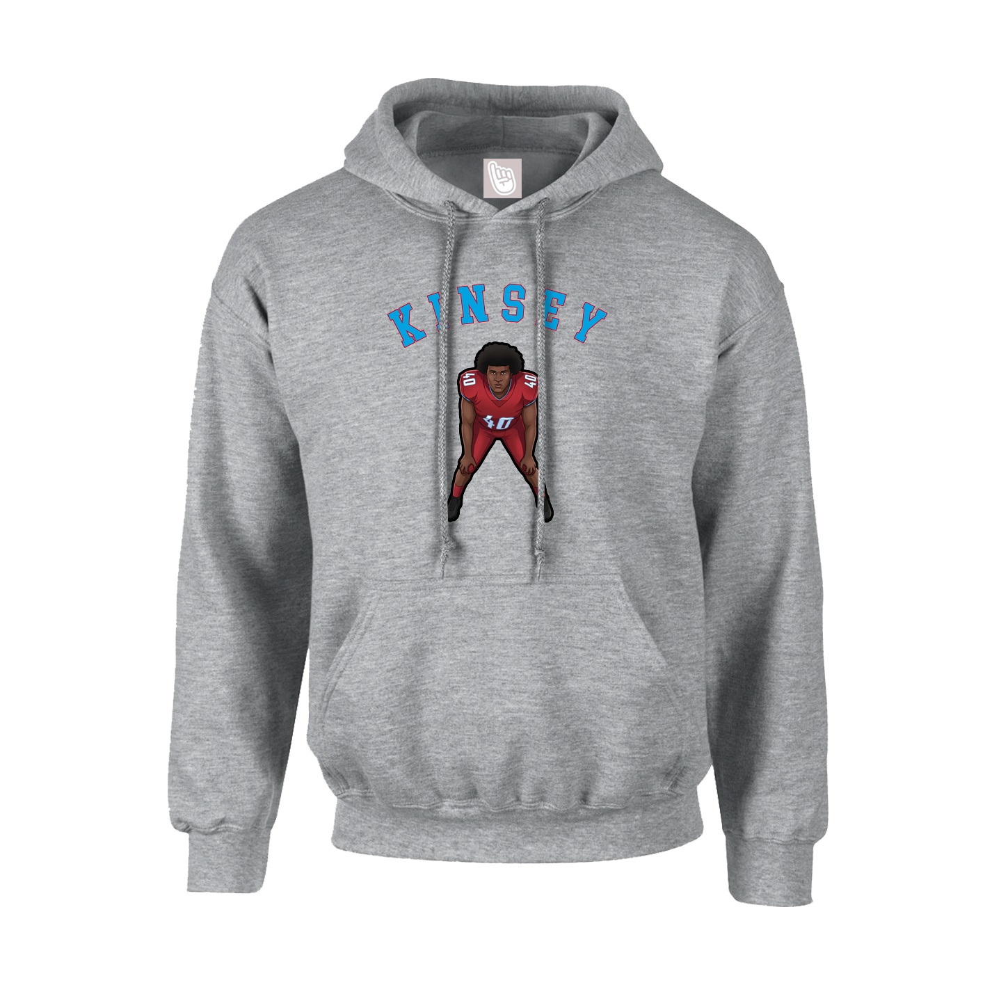 Hoodie — Shirsey Arch in Grey