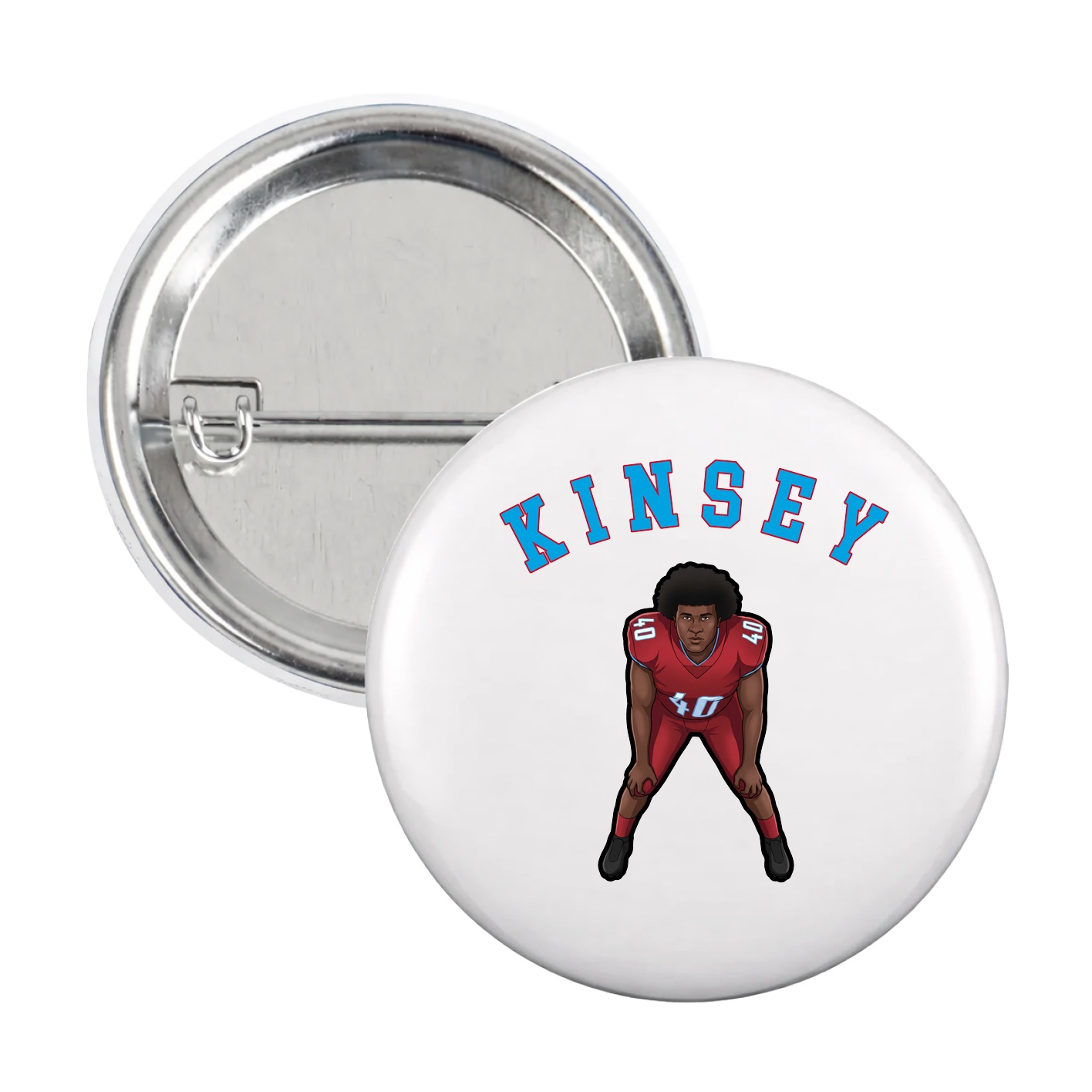 Game Day Button — Shirsey Arch in White