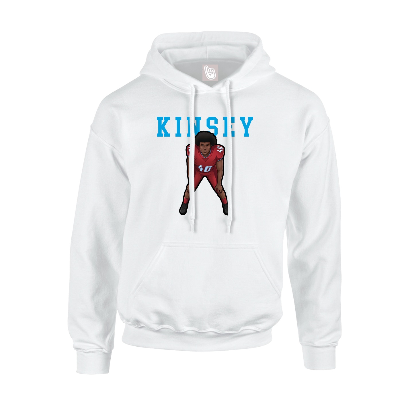 Youth Hoodie — Shirsey in White