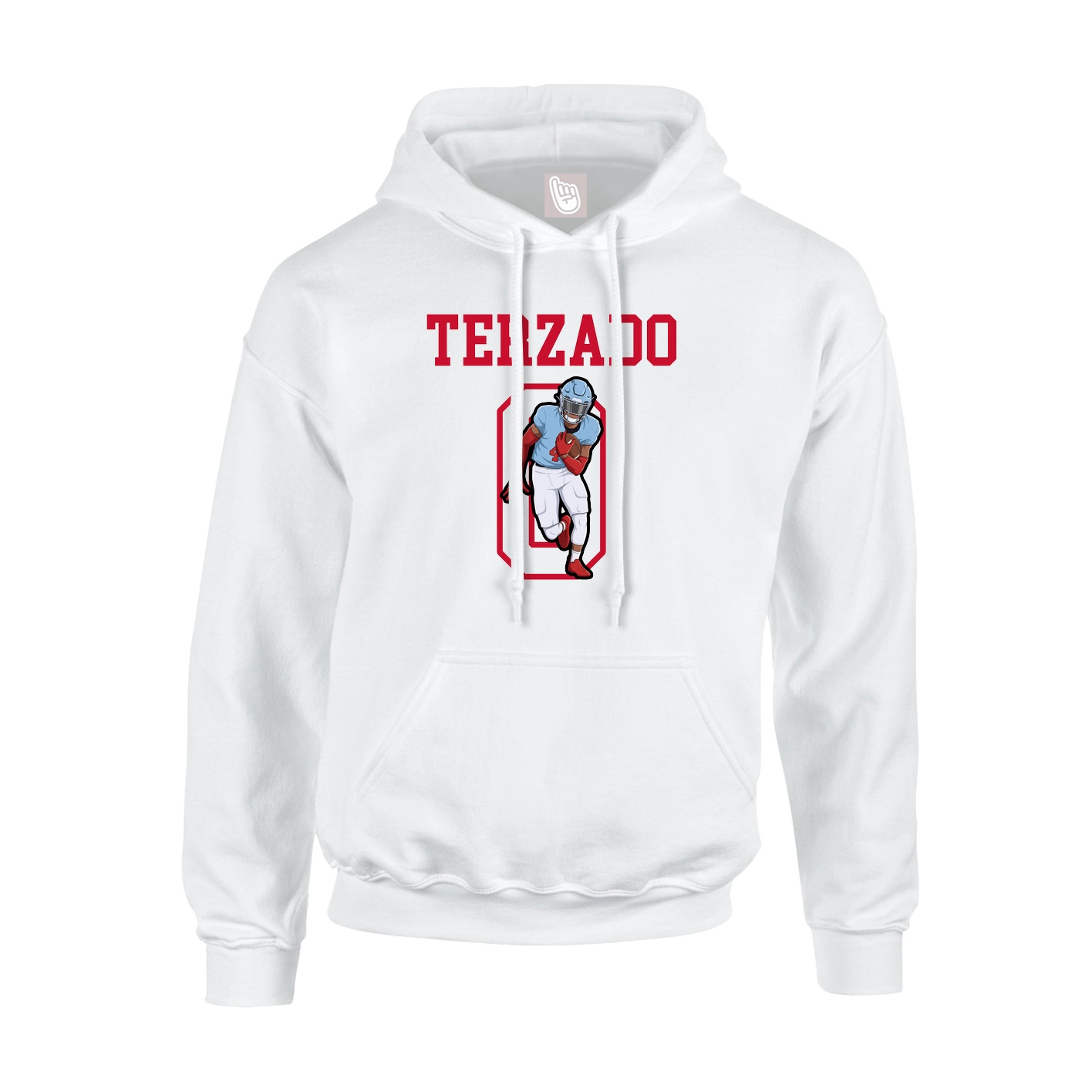 Hoodie — Shirsey in White