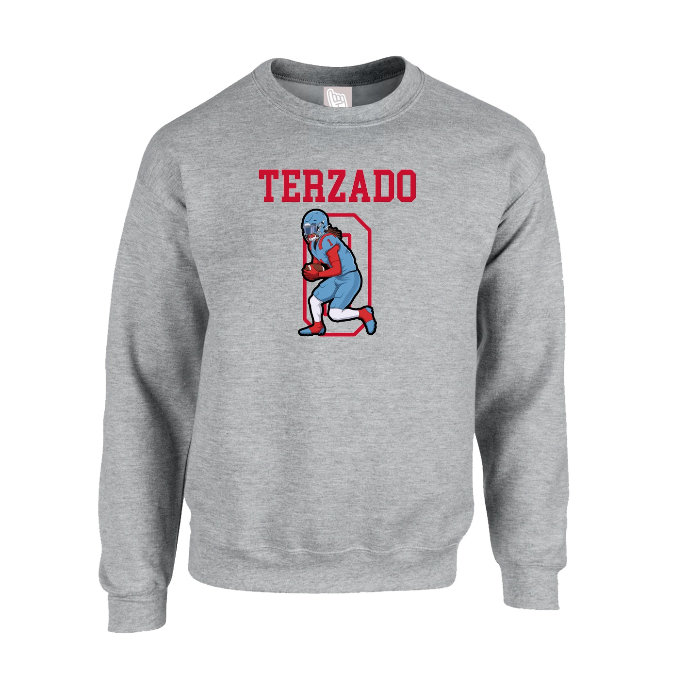 Fleece Crew — Shirsey in Grey
