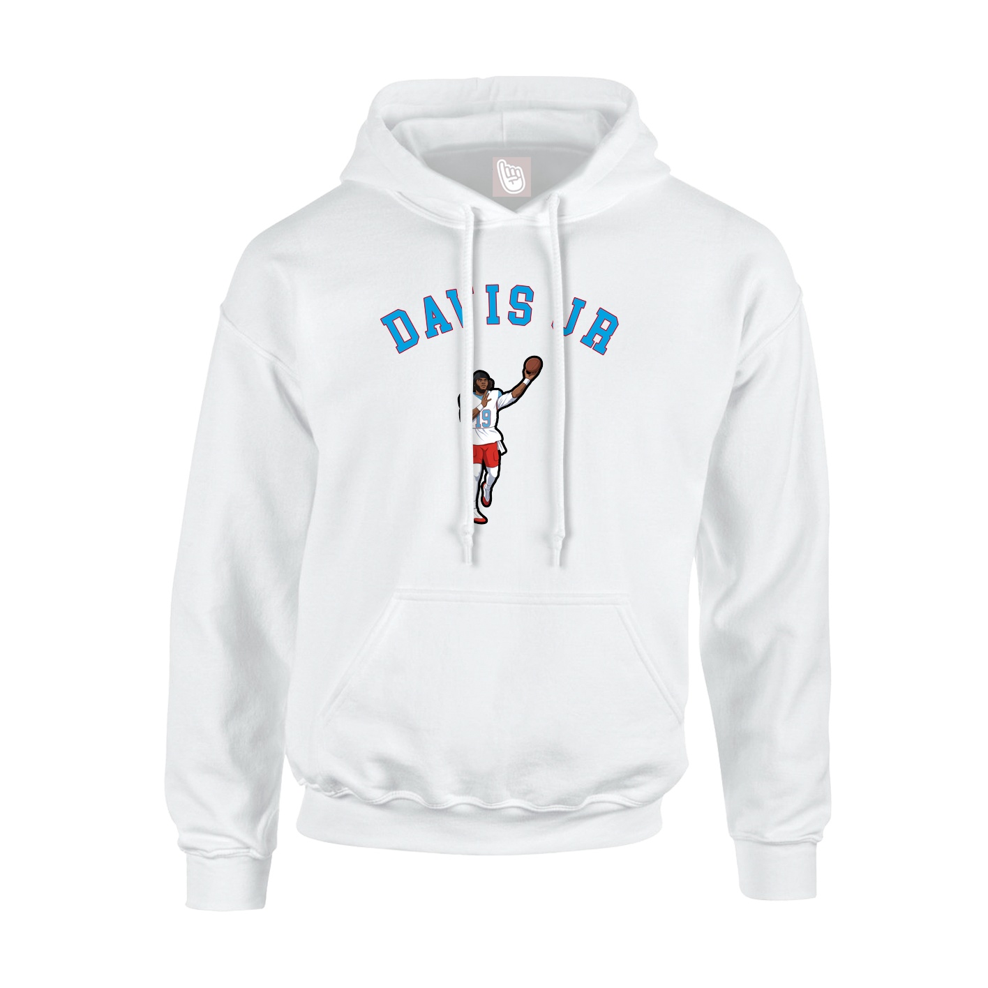Youth Hoodie — Shirsey Arch in White