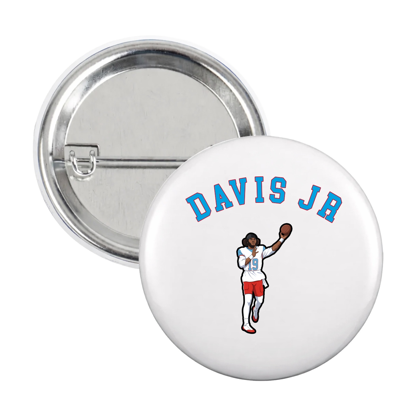 Game Day Button — Shirsey Arch in White