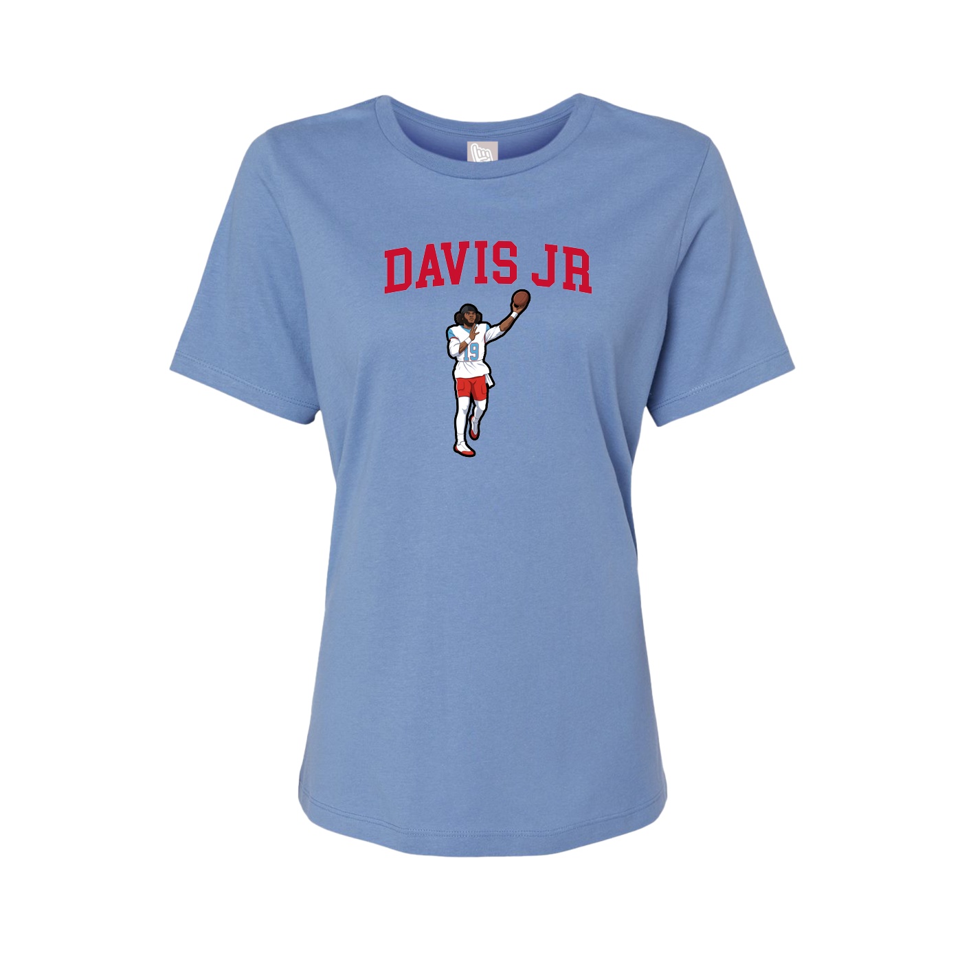 Womens Tee — Shirsey in Powder Blue