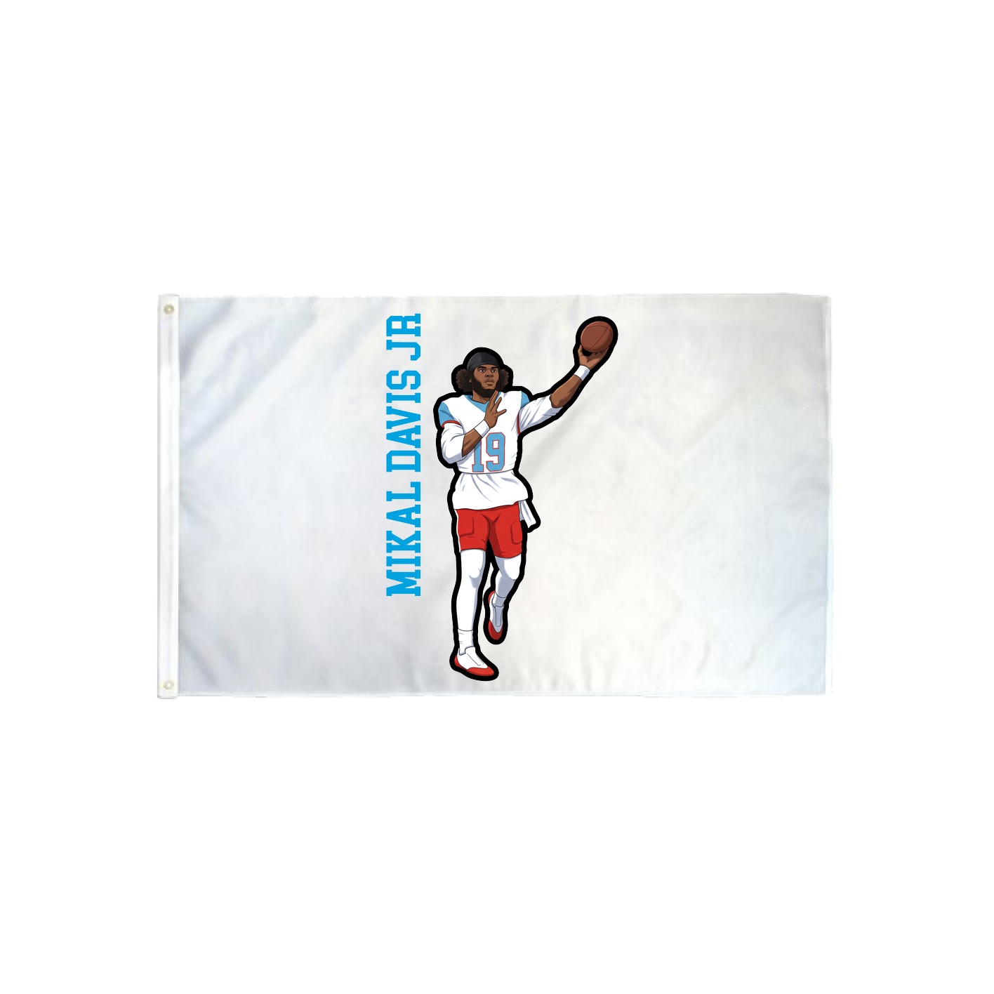 3x5 Flag — Name Vertical in Classic
