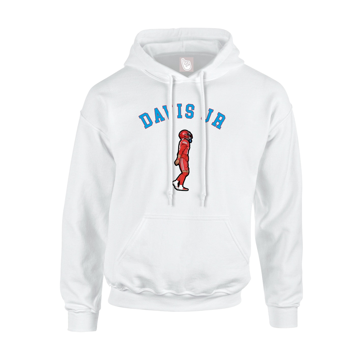 Hoodie — Shirsey Arch in White