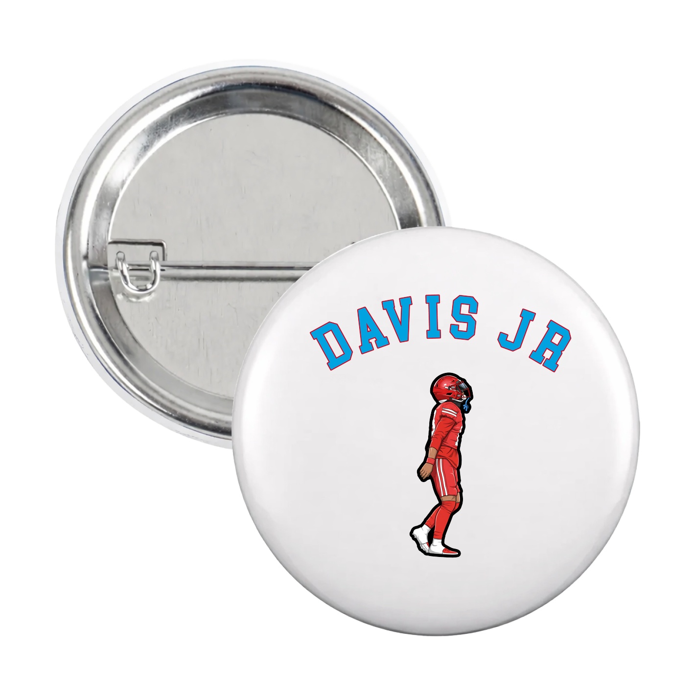 Game Day Button — Shirsey Arch in White