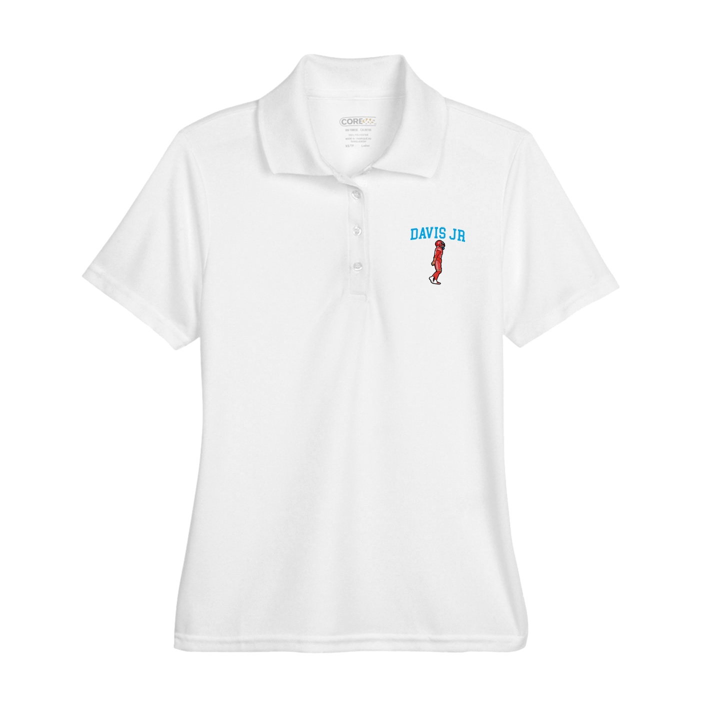 Womens Performance Polo — Shirsey in White