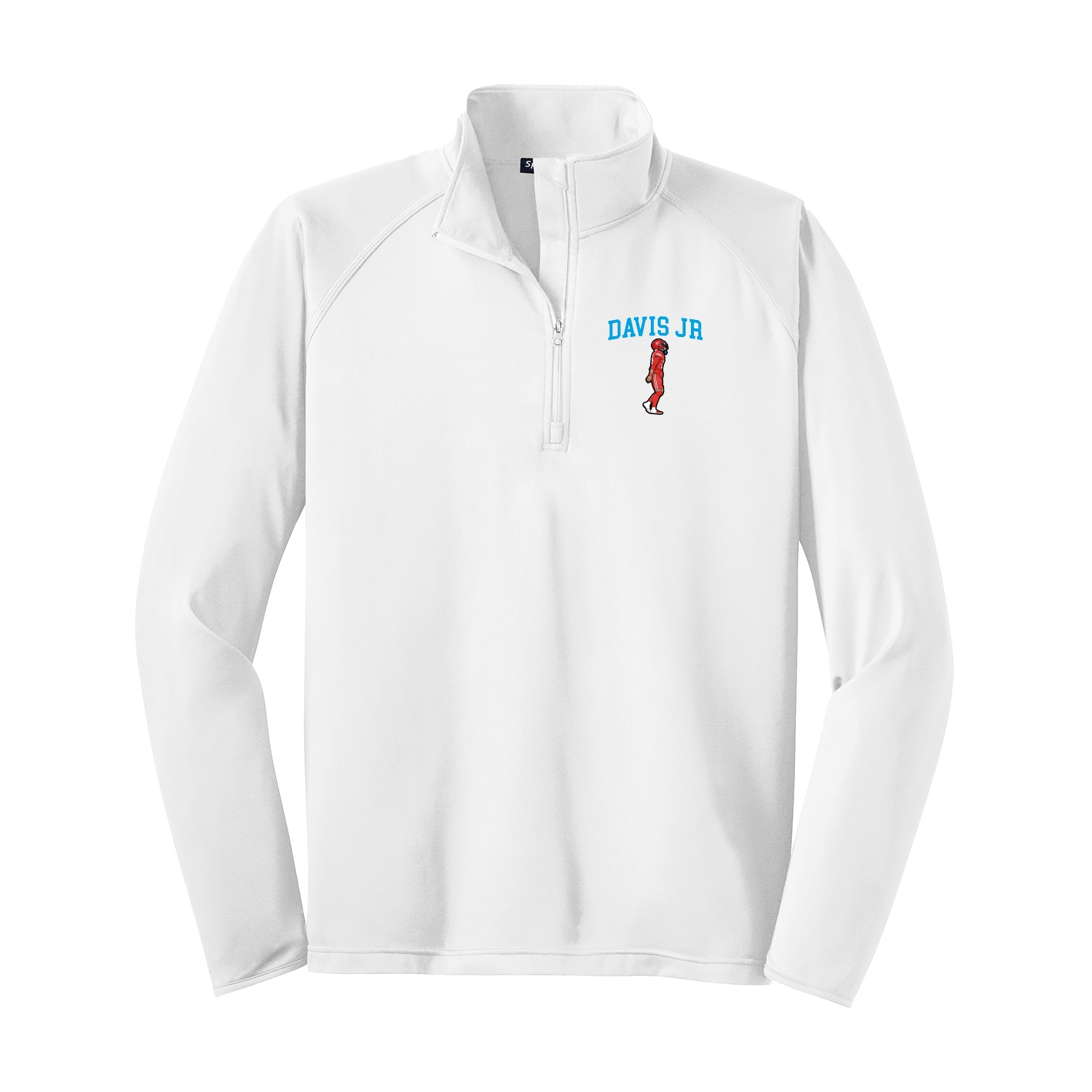 Q-Zip Pullover — Shirsey in White