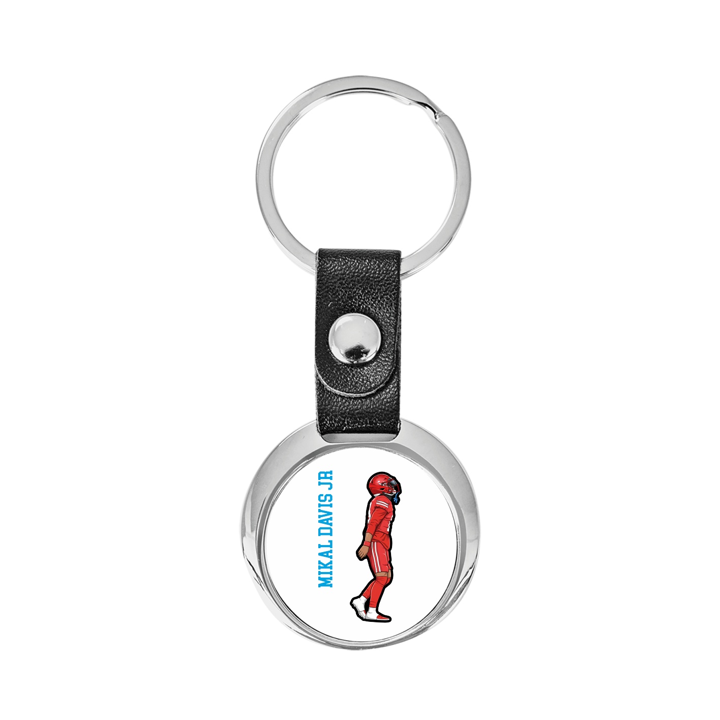 Key Chain — Name Vertical in Classic