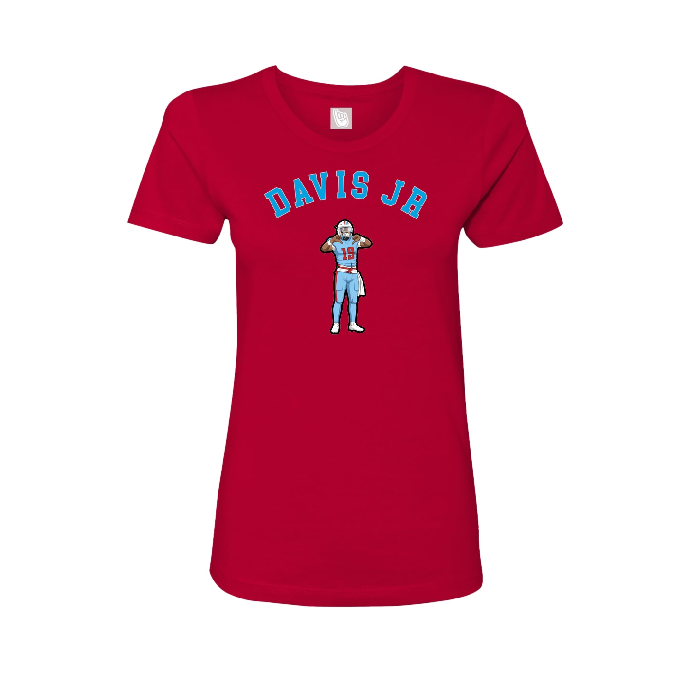 Womens Tee — Shirsey Arch in Red