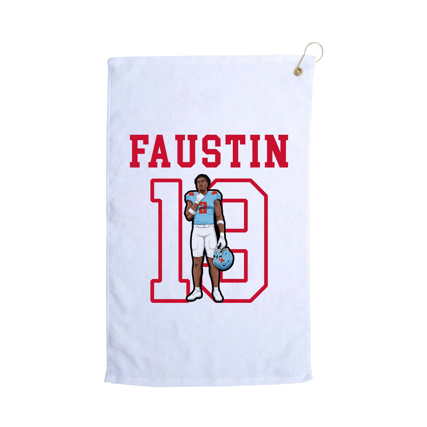 Golf Towel — Shirsey in White