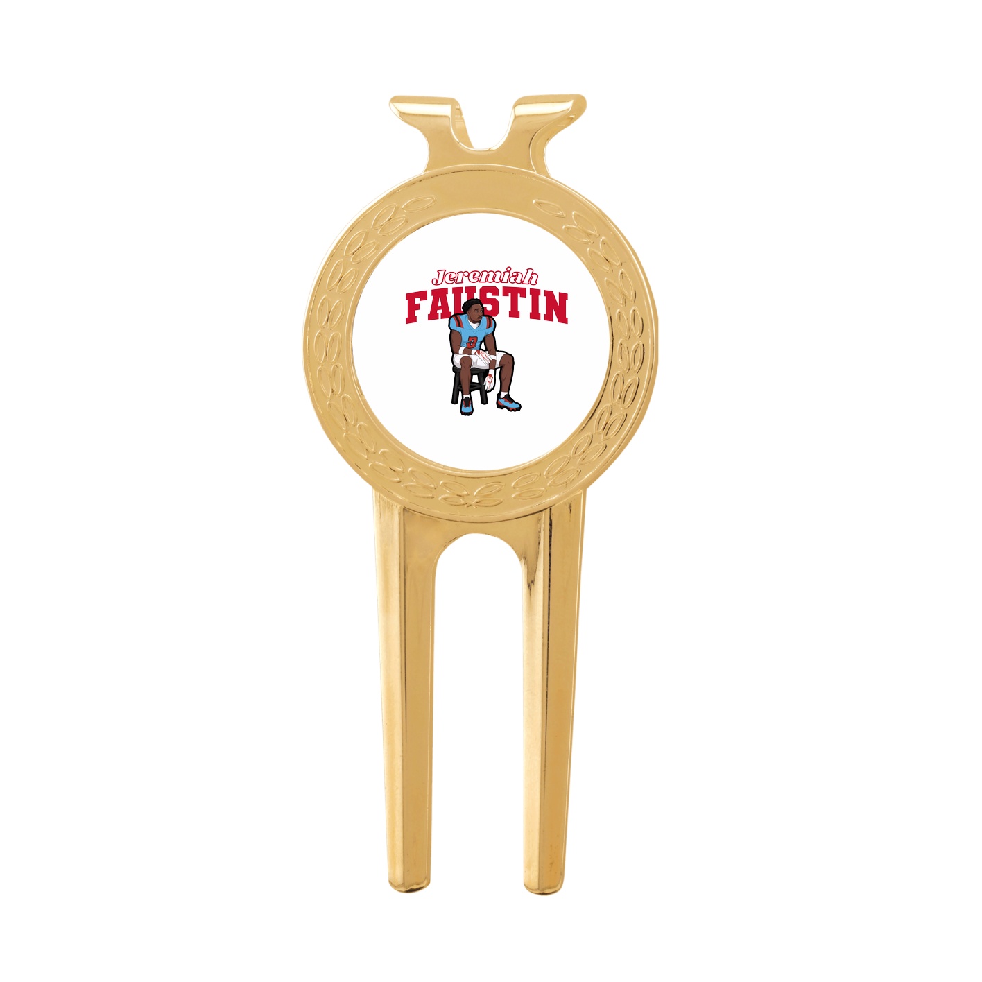 Divot Tool with Ball Marker — Name Arch in Classic