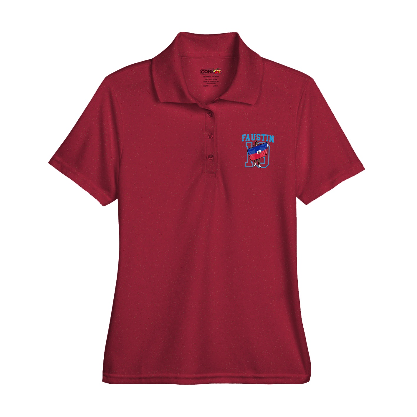 Womens Performance Polo — Shirsey in Red